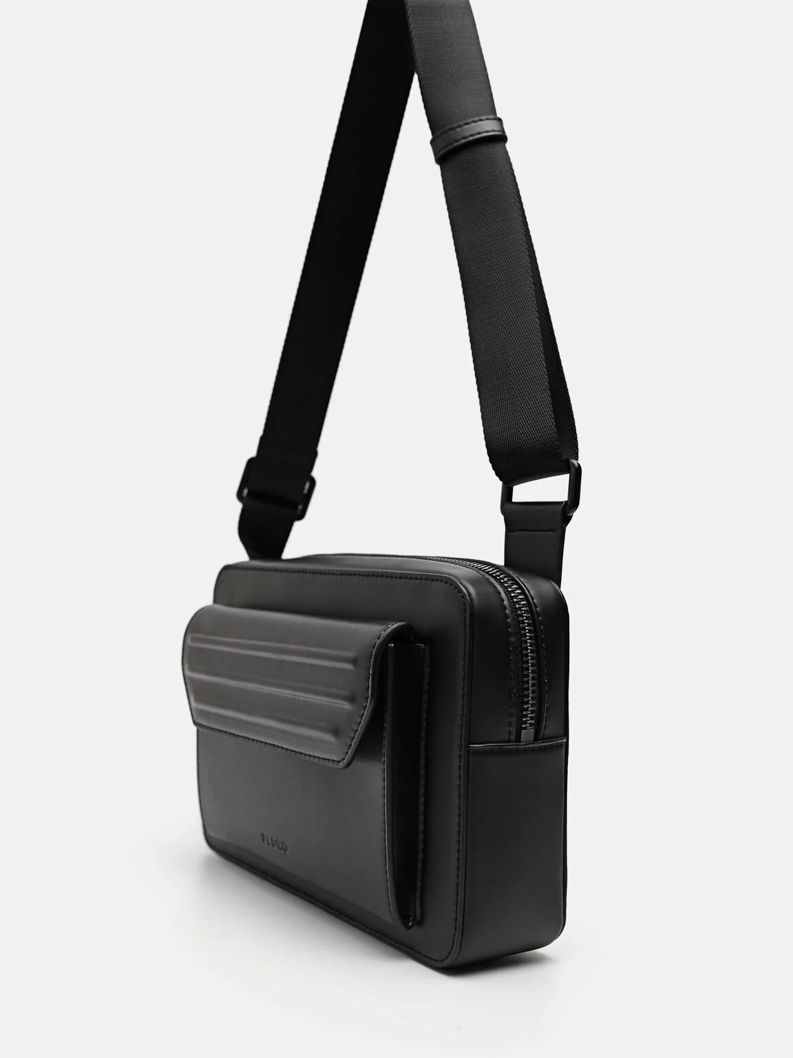 Túi đeo chéo phom chữ nhật hiện đại Sling - Đen - Ảnh 6