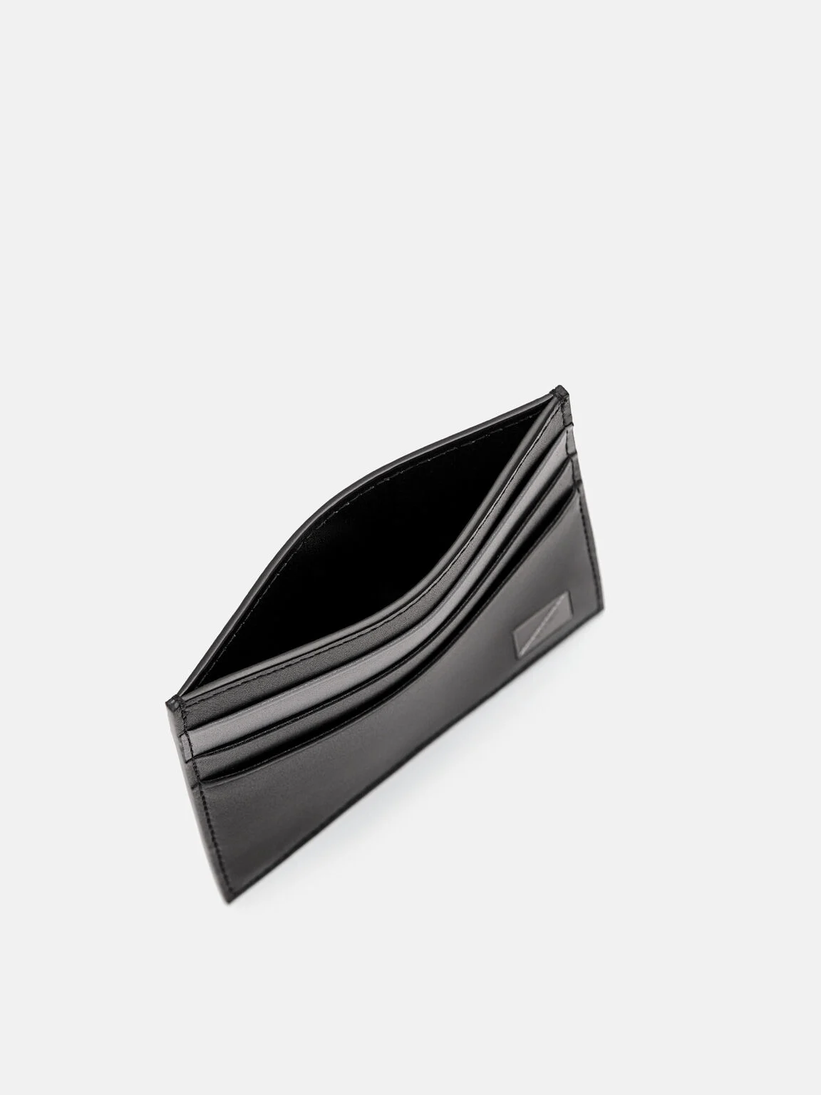 Ví đựng thẻ Leather - Đen - Ảnh 2