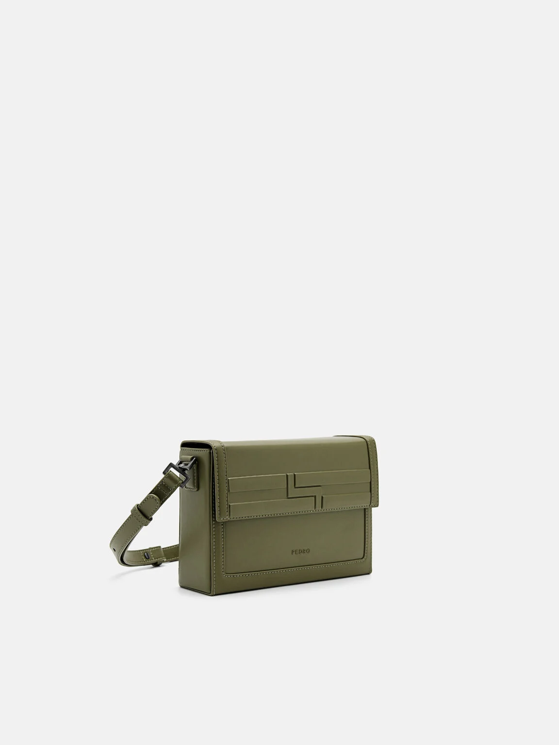 Túi đeo chéo phom chữ nhật Alto Boxy - Xanh Olive - Ảnh 6