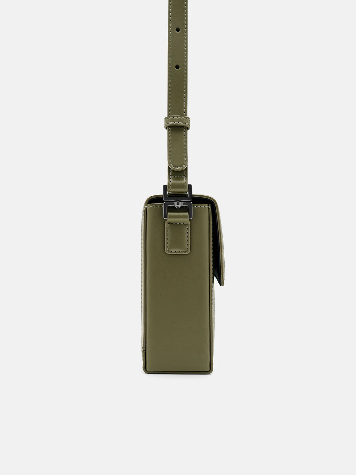 Túi đeo chéo phom chữ nhật Alto Boxy - Xanh Olive - Ảnh 3