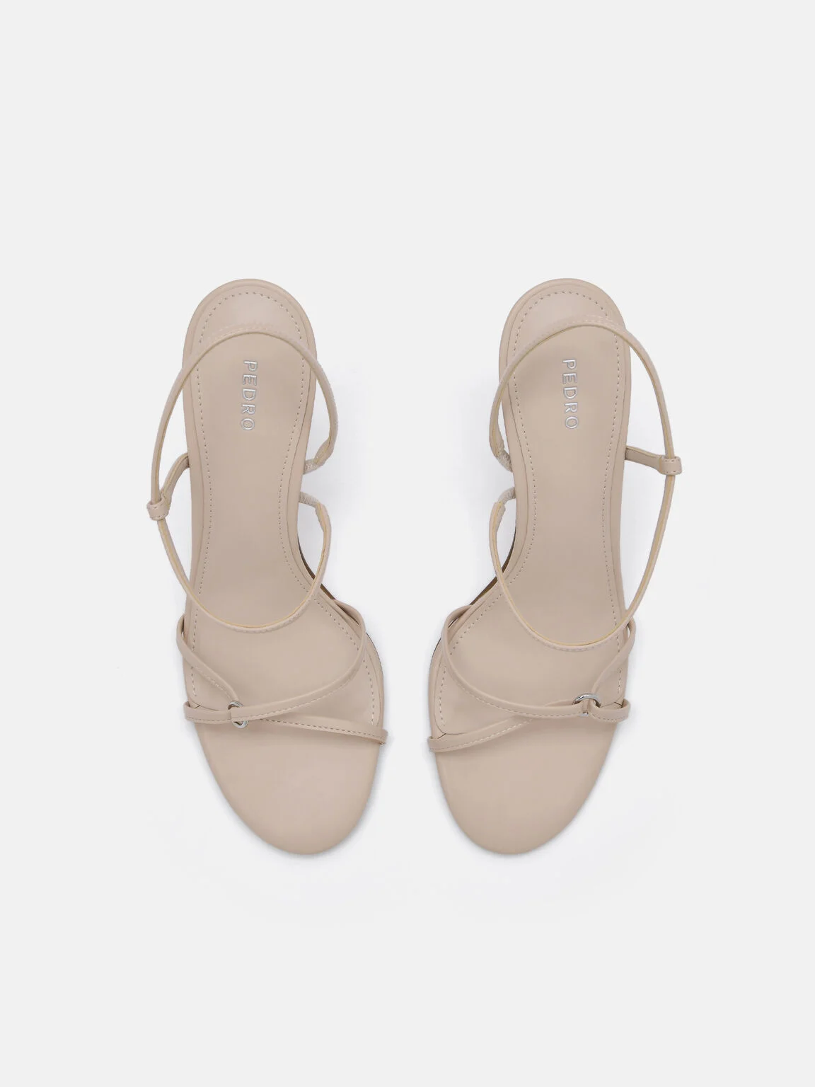 Giày sandals cao gót Dita - Nude - Ảnh 4