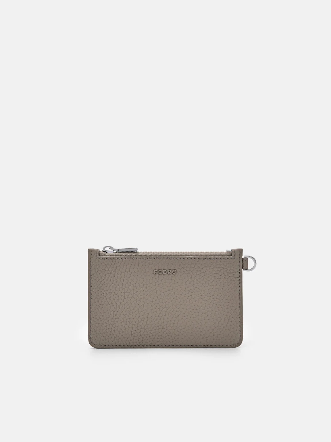 Vi đựng thẻ Studio Leather - Nâu Xám