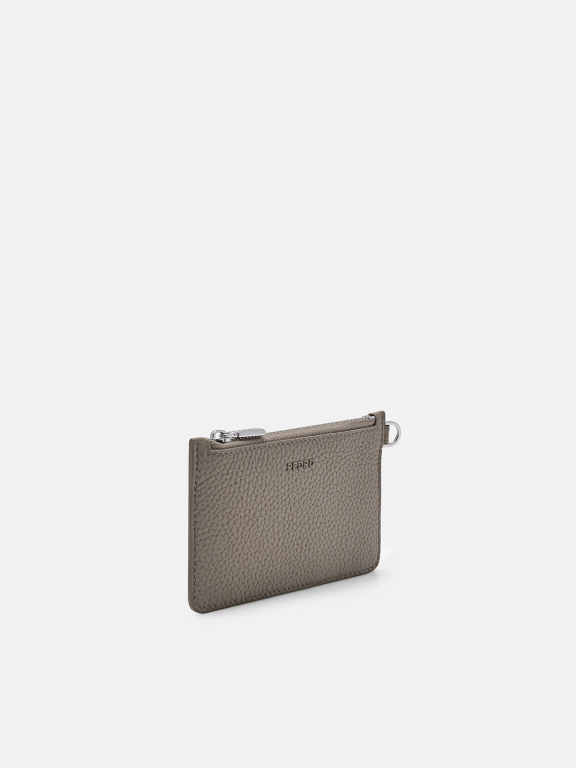 Vi đựng thẻ Studio Leather - Nâu Xám - Ảnh 4