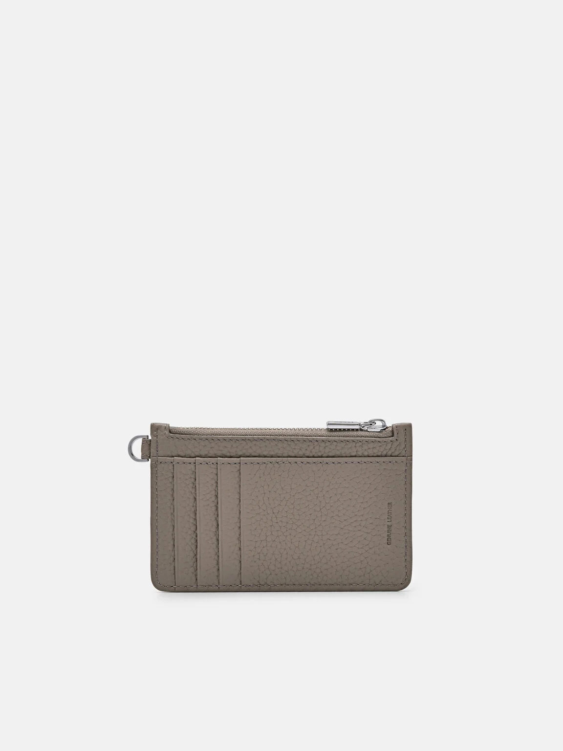 Vi đựng thẻ Studio Leather - Nâu Xám - Ảnh 3