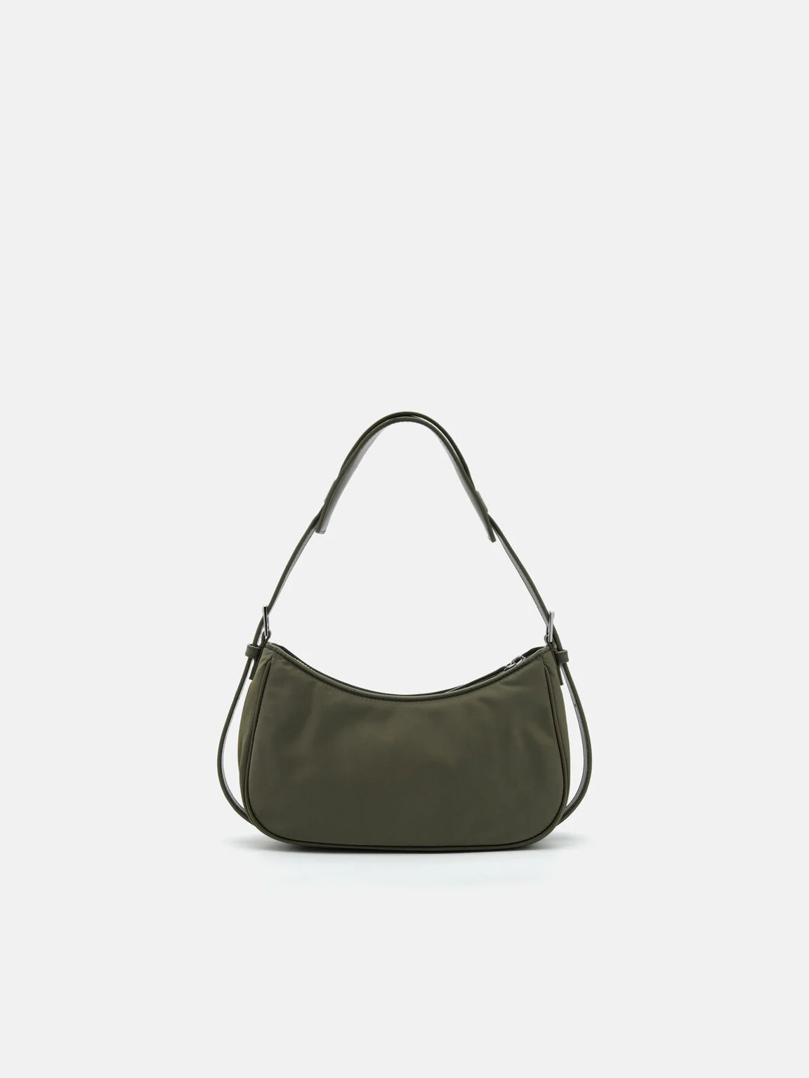 Túi đeo vai hình thang Helix Buckle - Xanh Olive - Ảnh 6